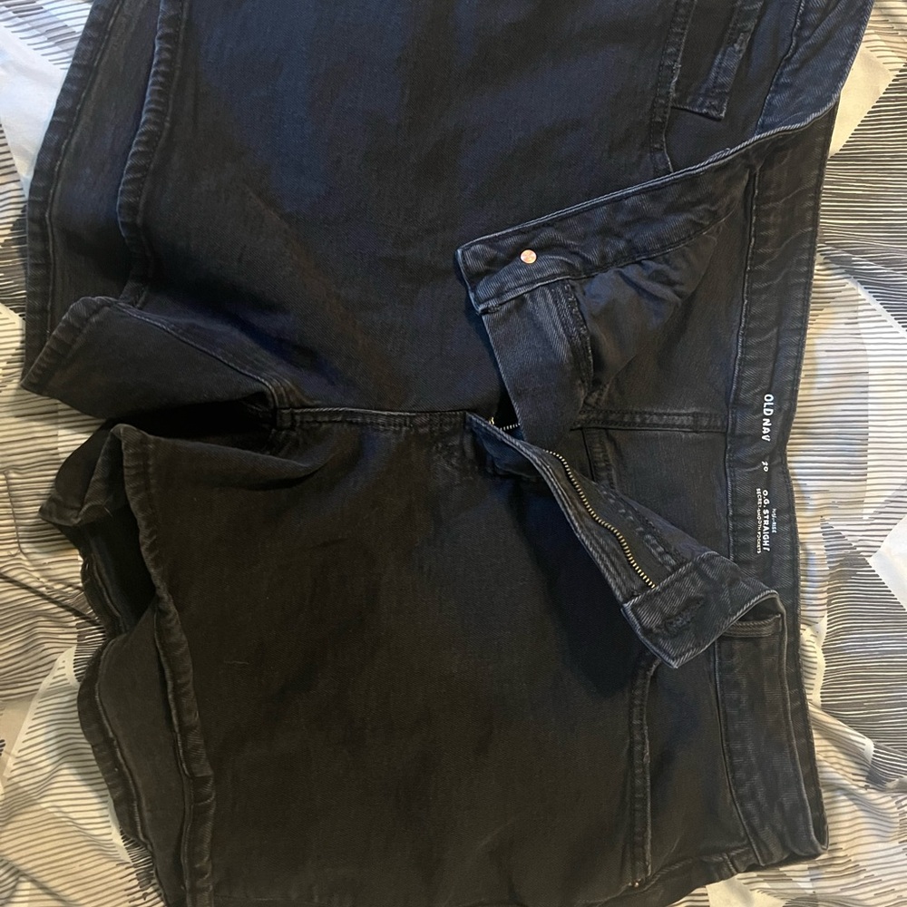 Old Navy Charcoal Denim Shorts
